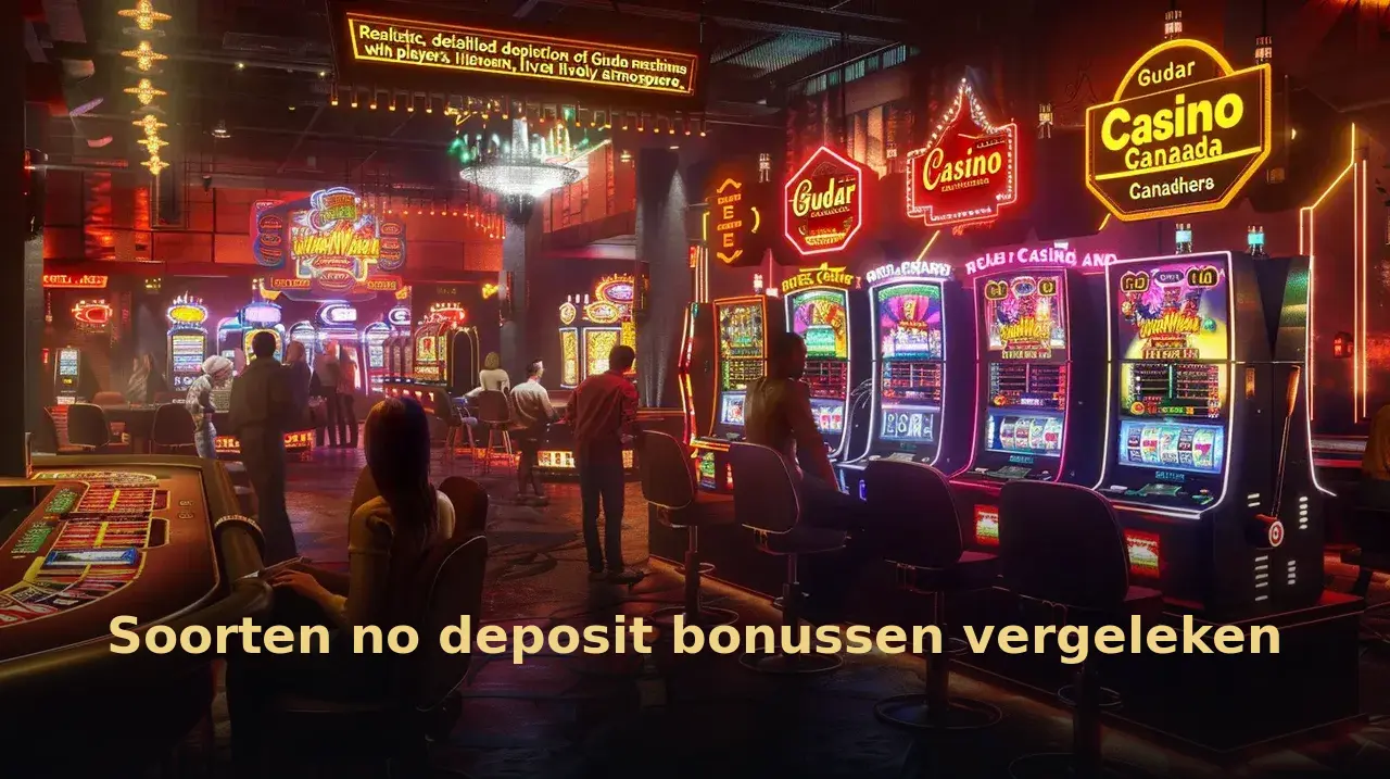 Soorten no deposit bonussen vergeleken